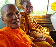 'Monks on the Bus to Kanchanaburi' by Asienreisender